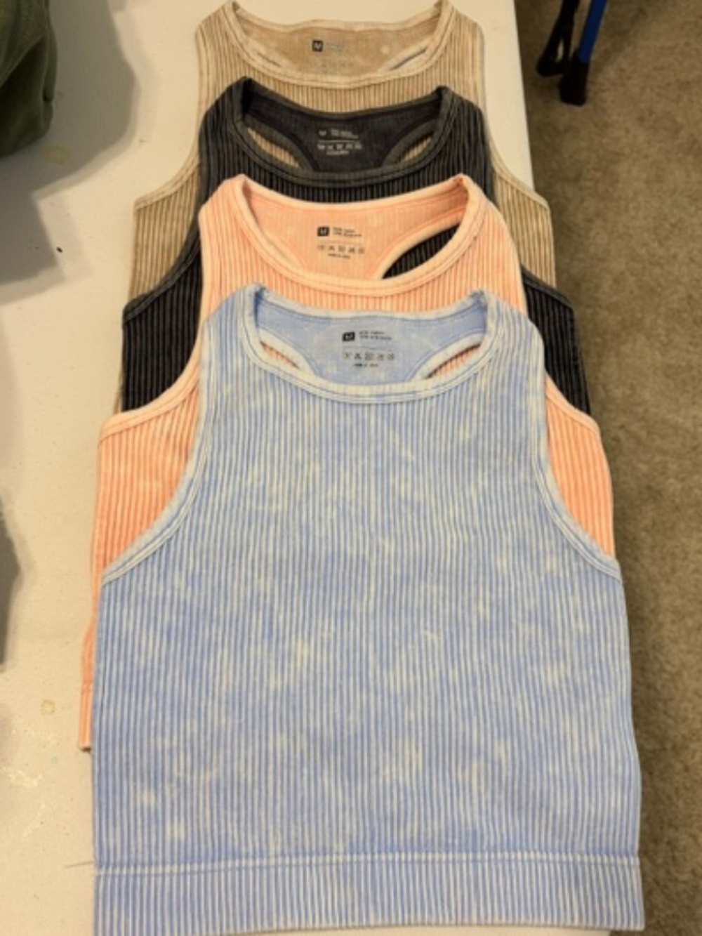 Viral Ribbed Crop Tops